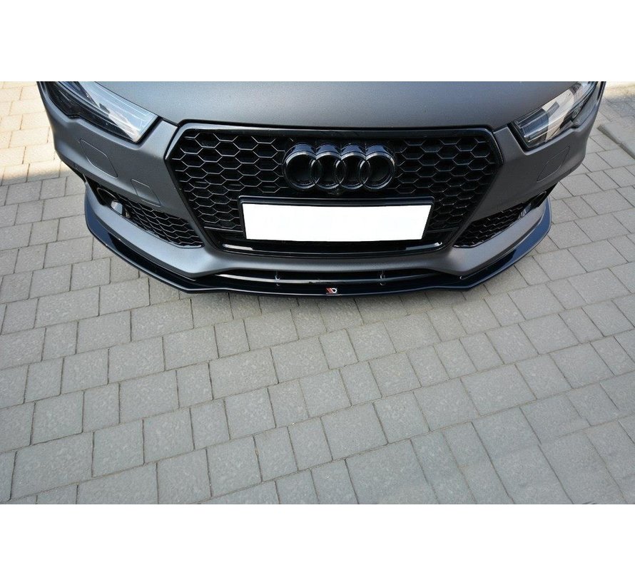 Maxton Design FRONT SPLITTER V.1 Audi RS7 Facelift