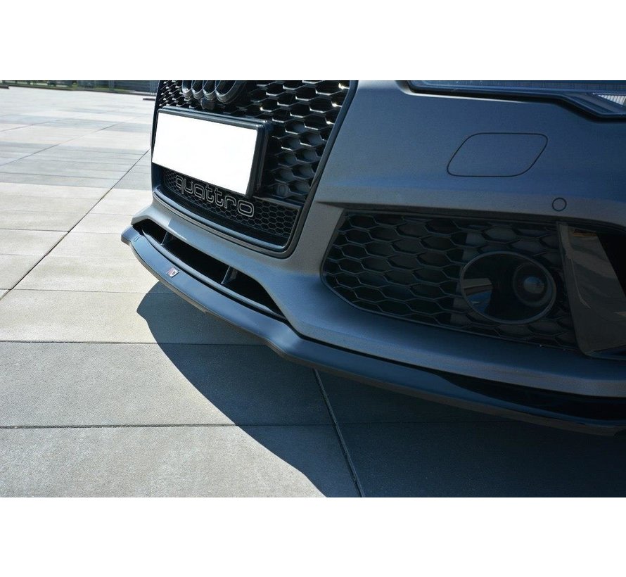 Maxton Design FRONT SPLITTER V.2 Audi RS7 Facelift