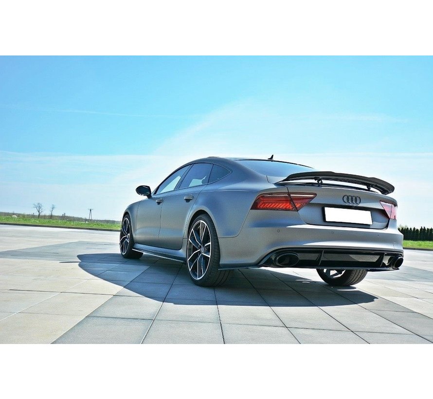 Maxton Design CENTRAL REAR DIFFUSER Audi RS7 Facelift