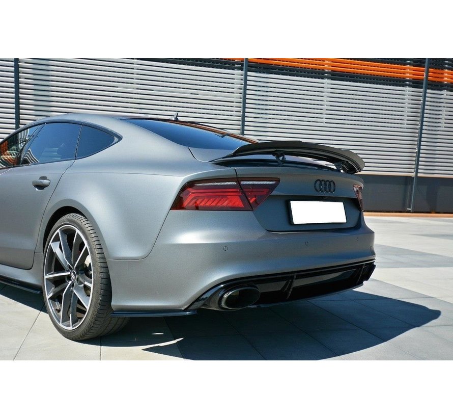 Maxton Design REAR SIDE SPLITTERS Audi RS7 Facelift