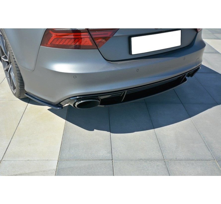 Maxton Design REAR SIDE SPLITTERS Audi RS7 Facelift