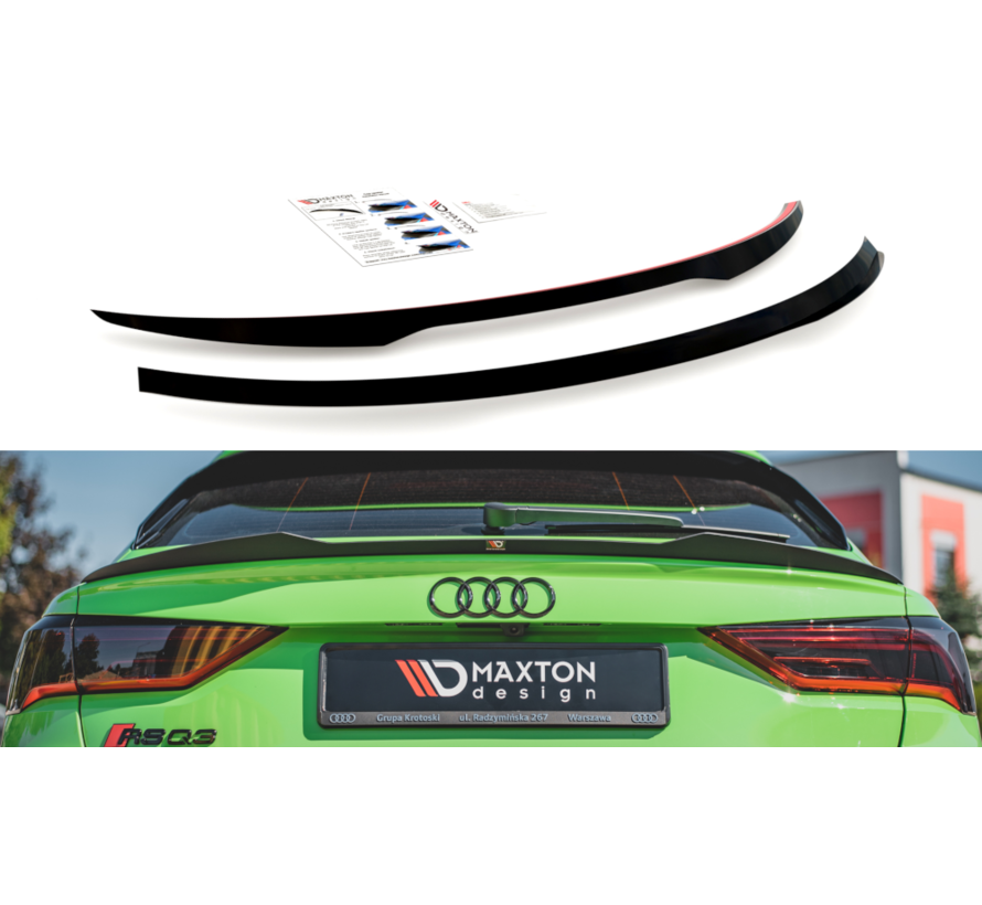 Maxton Design SPOILER CAP Audi RSQ3 Sportback F3