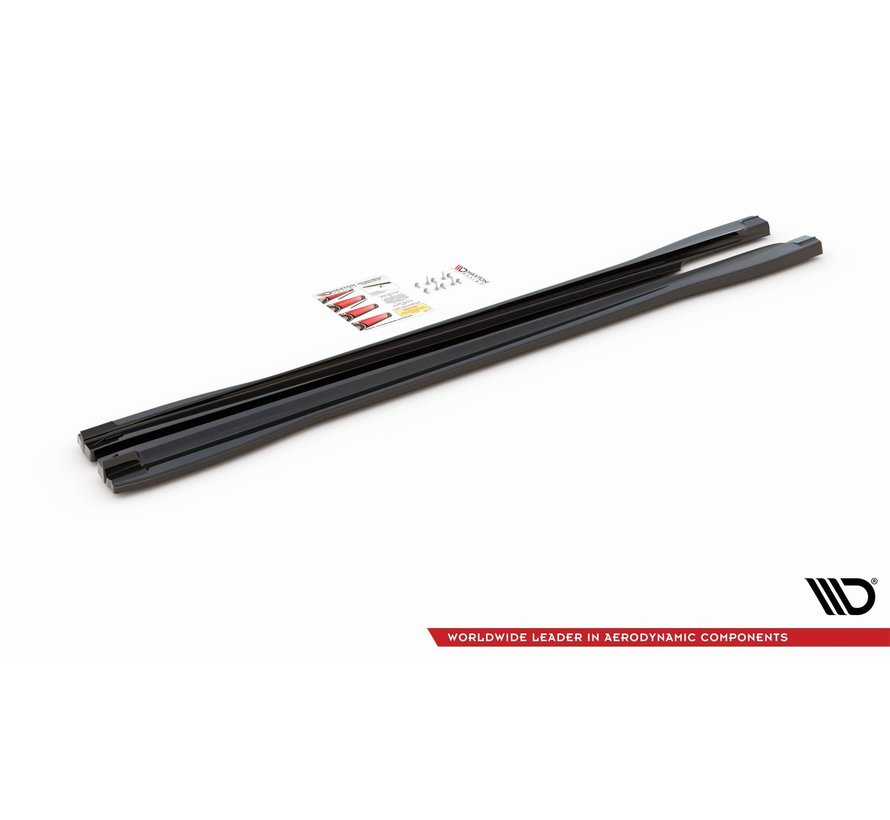 Maxton Design SIDE SKIRTS DIFFUSERS  Audi RSQ3 F3