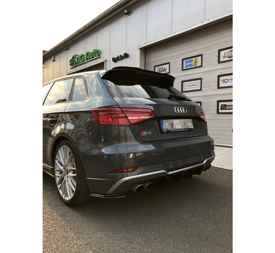 Maxton Design REAR SIDE SPLITTERS Audi S3 8v Facelift