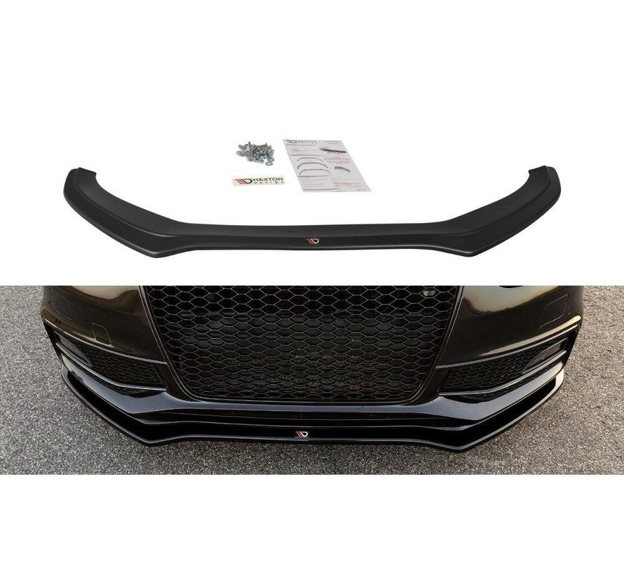 Maxton Design FRONT DIFFUSOR V.2 AUDI S4 B8 FL