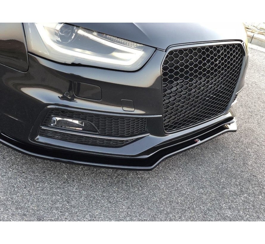 Maxton Design FRONT DIFFUSOR V.2 AUDI S4 B8 FL