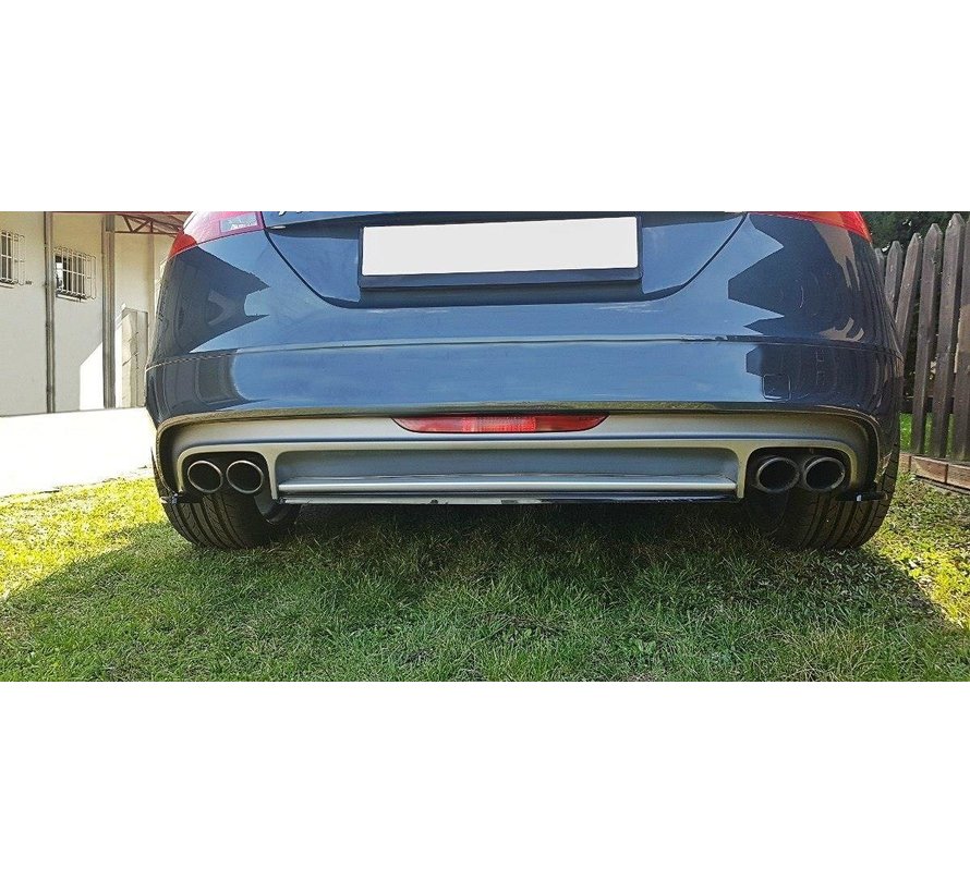 Maxton Design CENTRAL REAR DIFFUSER Audi TT S Mk2 (8J)