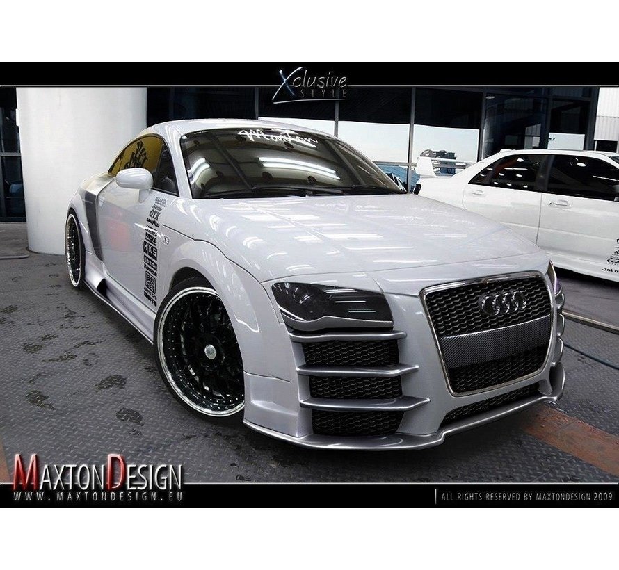 Maxton Design Eyebrows Audi TT 8N < R8 Look > Fit For R8 Look Bumper