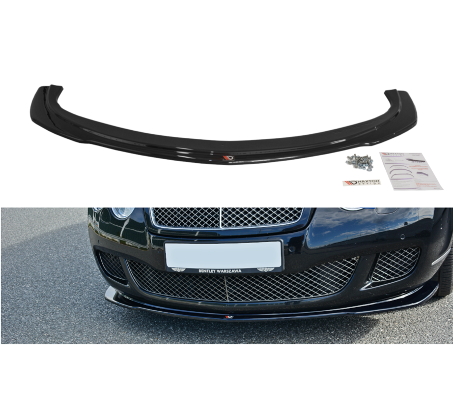 Maxton Design FRONT SPLITTER V.1 BENTLEY CONTINENTAL GT