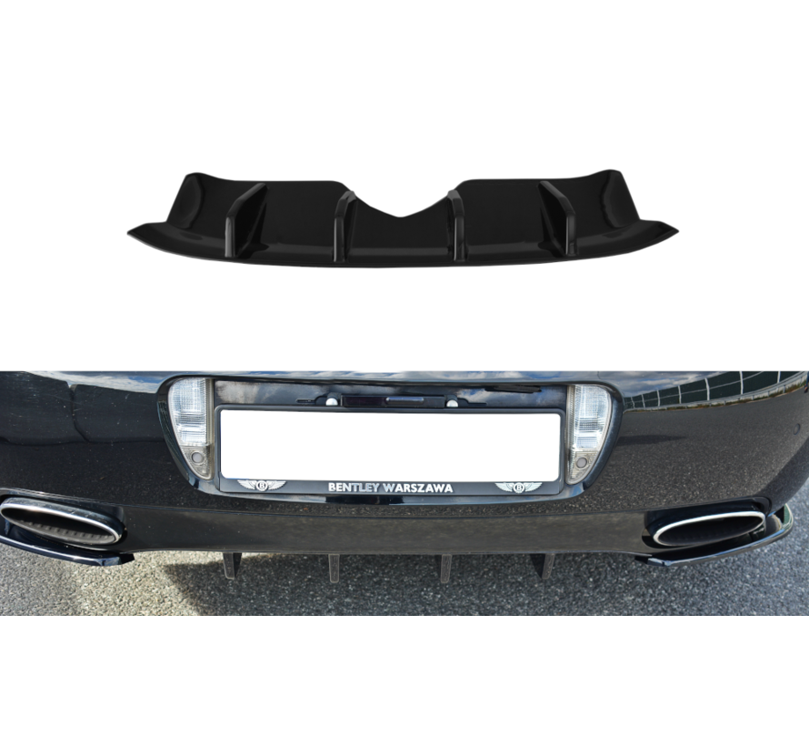 Maxton Design REAR DIFFUSER  BENTLEY CONTINENTAL GT