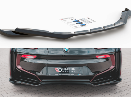 Maxton Design Maxton Design CENTRAL REAR DIFFUSER passend voor BMW i8