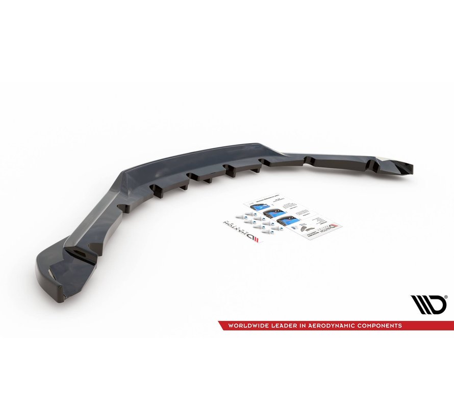 Maxton Design CENTRAL REAR DIFFUSER (with vertical bars) BMW i8