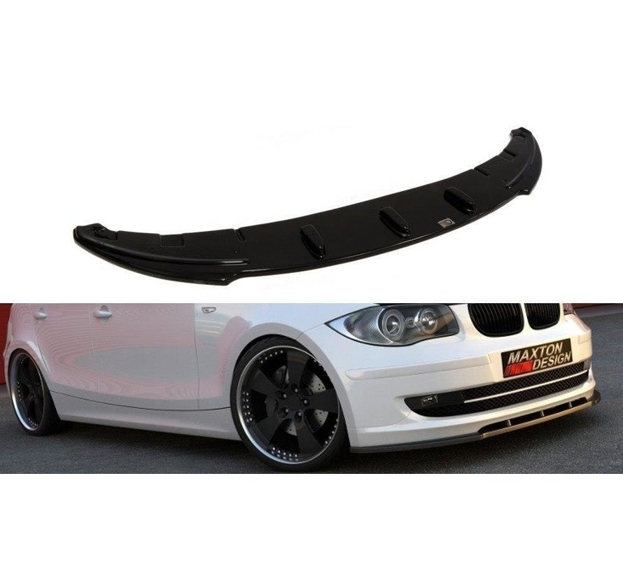 Maxton Design FRONT SPLITTER BMW 1 E81 / E87 (STANDARD FACELIFT MODEL)