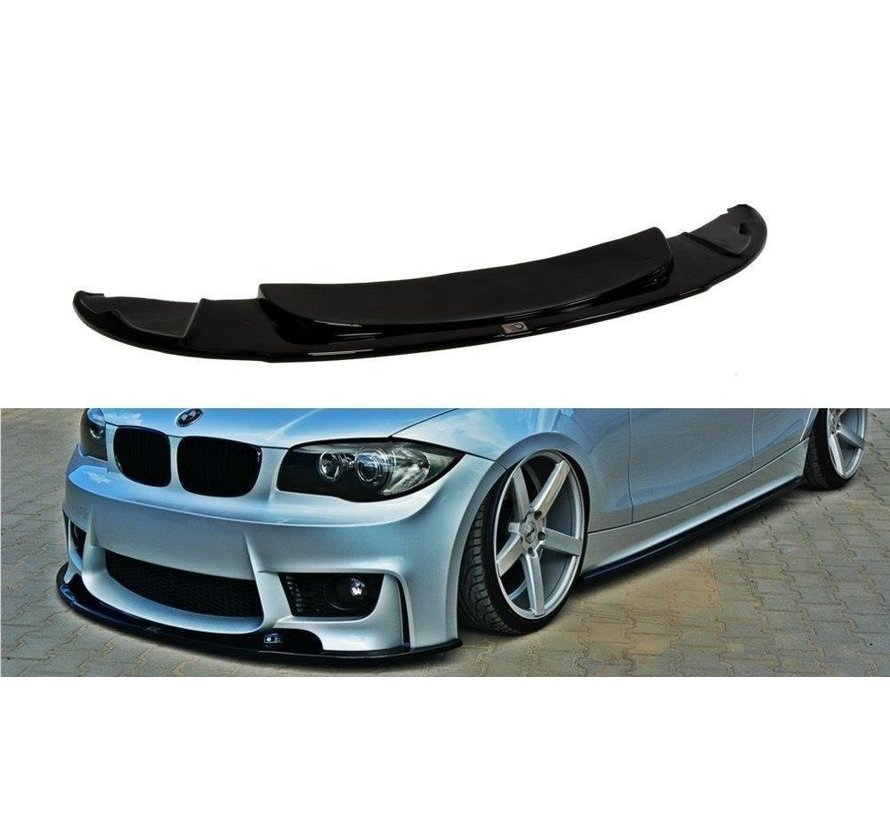 Maxton Design FRONT SPLITTER passend voor BMW 1 E87 M-DESIGN