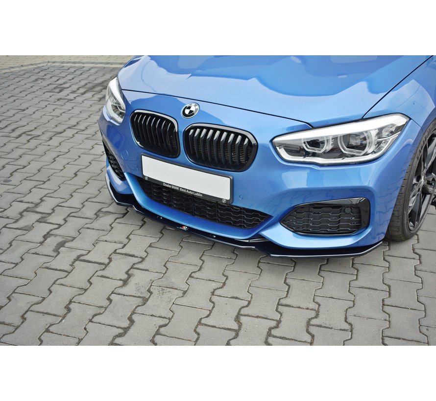 Maxton Design FRONT SPLITTER V.1 passend voor BMW 1 F20/F21 M-POWER FACELIFT