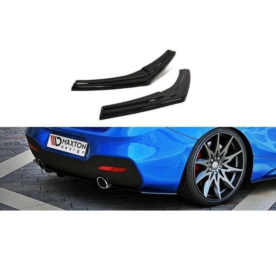 Maxton Design REAR SIDE SPLITTERS BMW 1 F20/F21 M-POWER (FACELIFT)