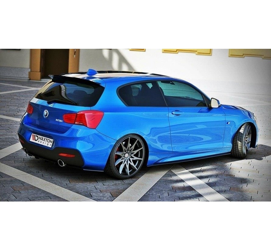 Maxton Design REAR SIDE SPLITTERS BMW 1 F20/F21 M-POWER (FACELIFT)