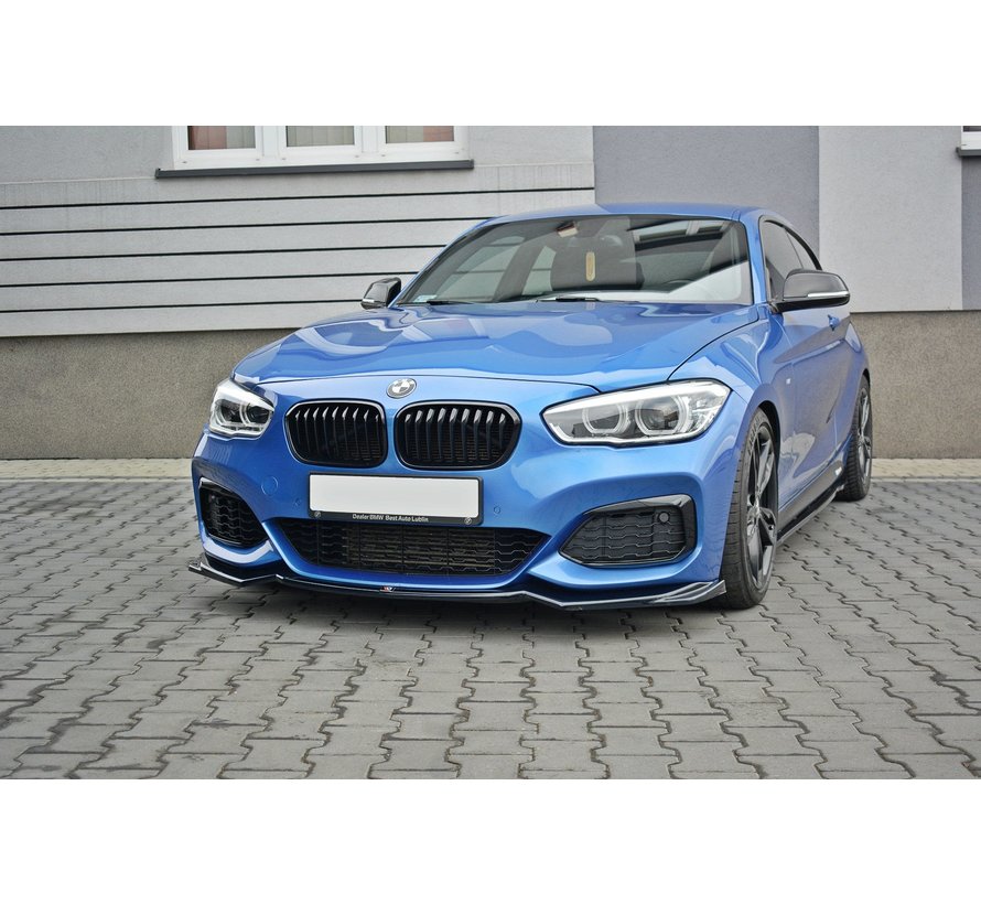 Maxton Design FRONT SPLITTER V.2 passend voor BMW 1 F20/F21 M-POWER