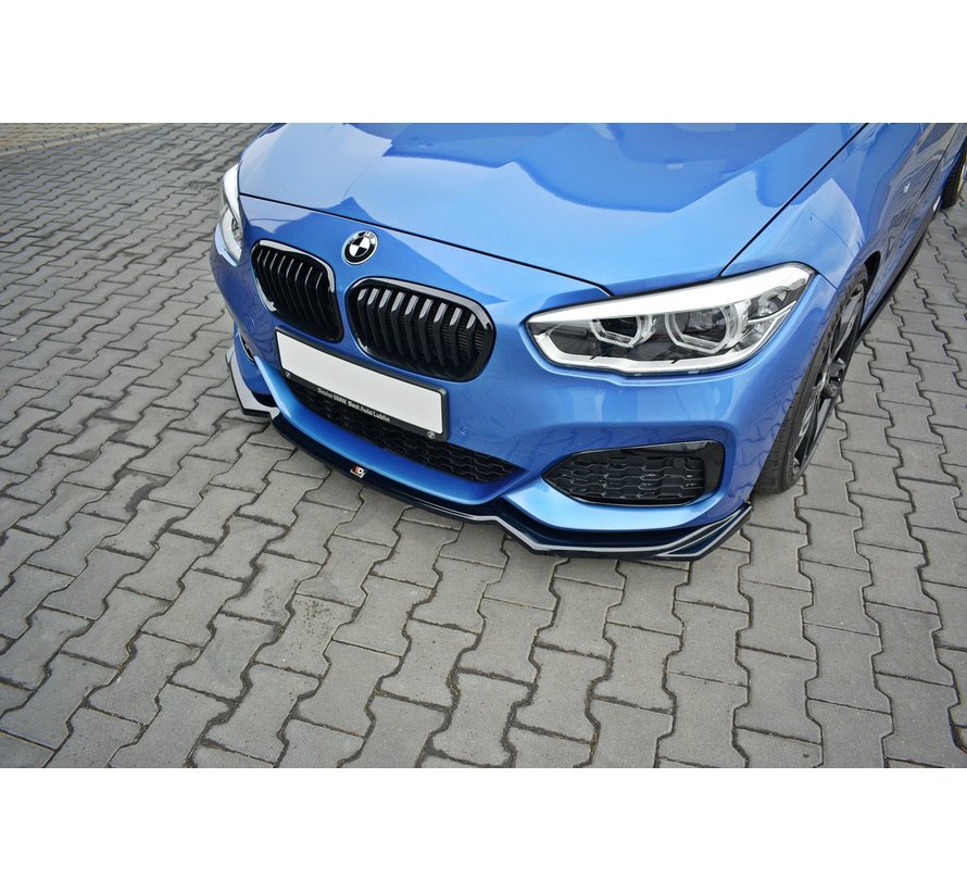 Maxton Design FRONT SPLITTER V.2 passend voor BMW 1 F20/F21 M-POWER