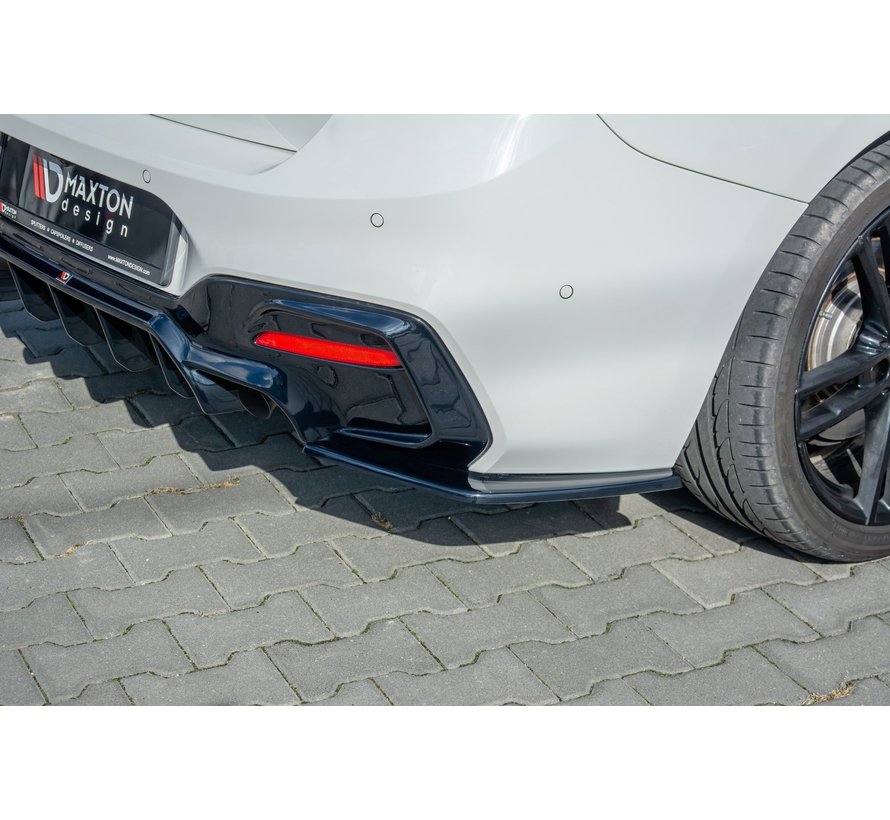 Maxton Design REAR SIDE SPLITTERS BMW 1 F20 Facelift M-power