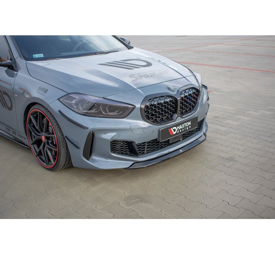 Maxton Design FRONT SPLITTER V.2 passend voor BMW 1 F40 M-Pack/ M135i