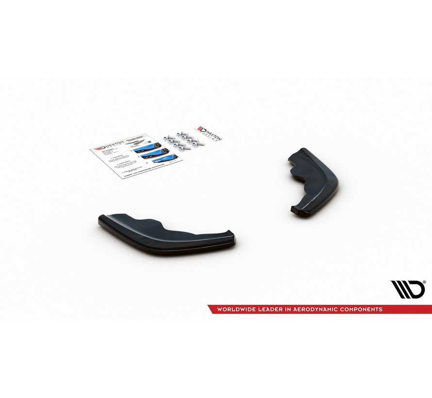 Maxton Design REAR SIDE SPLITTERS V.1 BMW 1 F40 M-Pack