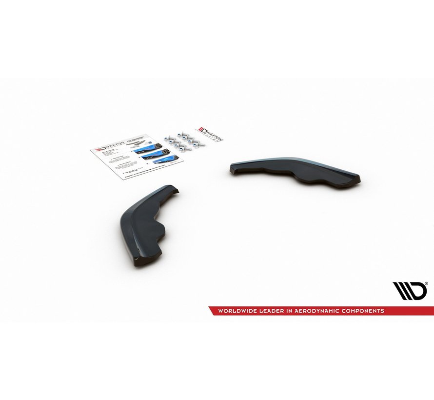 Maxton Design REAR SIDE SPLITTERS V.1 BMW 1 F40 M-Pack