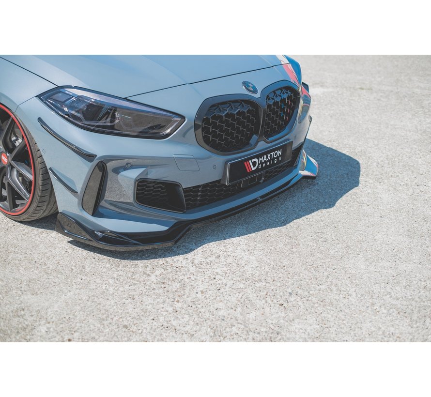 Maxton Design FRONT SPLITTER V.5 passend voor BMW 1 F40 M-Pack / M135i