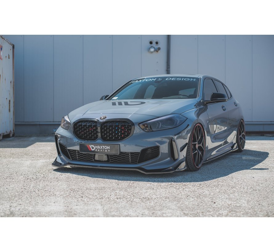 Maxton Design FRONT SPLITTER V.5 passend voor BMW 1 F40 M-Pack / M135i