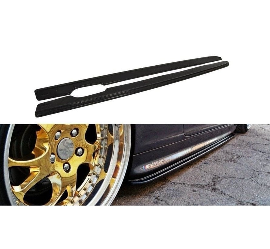 Maxton Design SIDE SKIRTS DIFFUSERS BMW 3 E46 MPACK COUPE