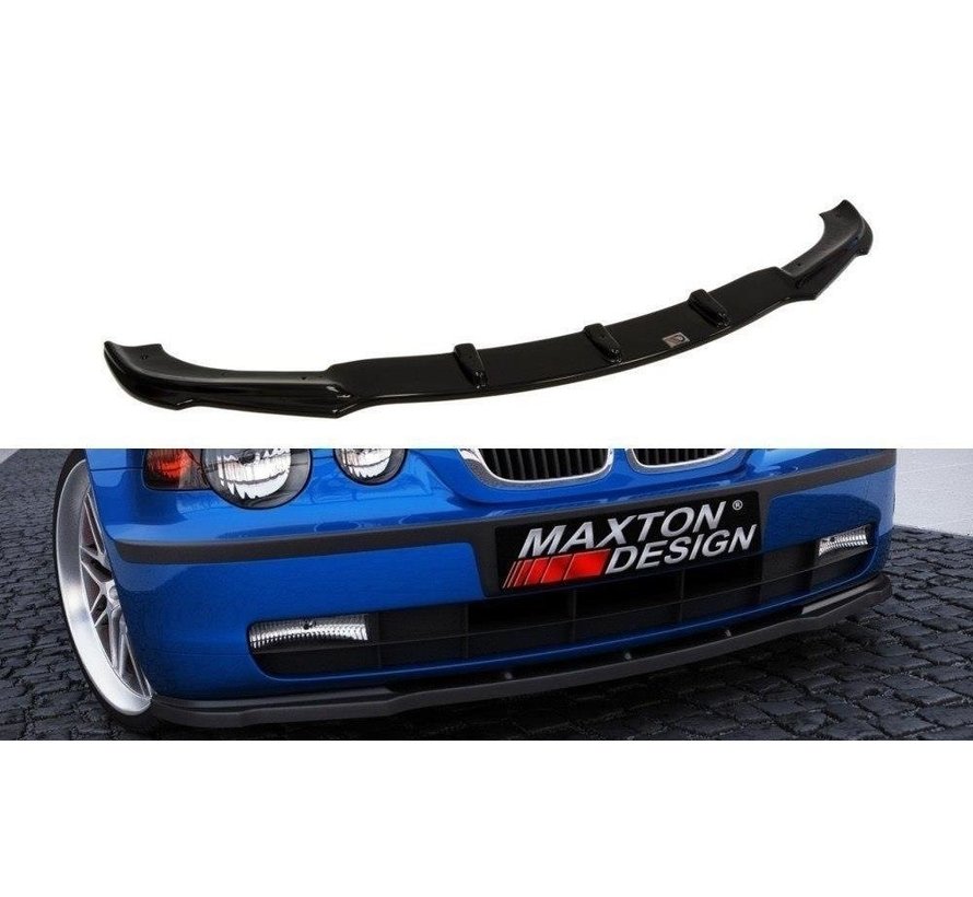 Maxton Design FRONT SPLITTER passend voor BMW 3 E46 COMPACT