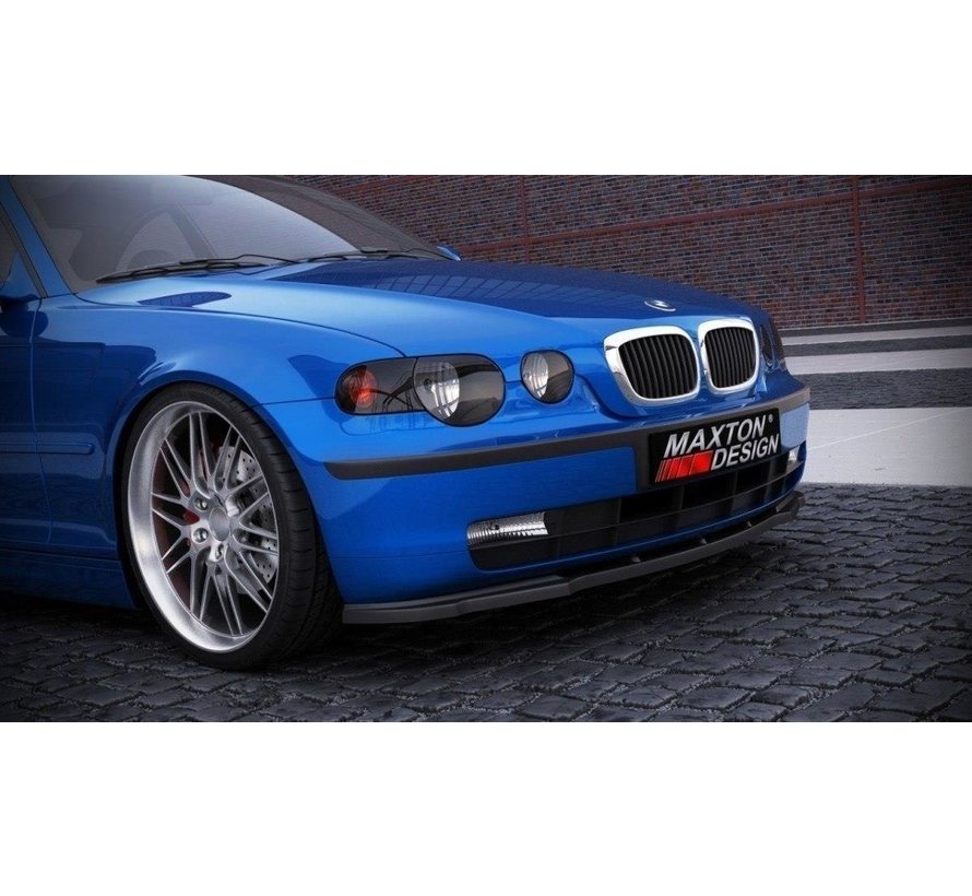 Maxton Design FRONT SPLITTER passend voor BMW 3 E46 COMPACT