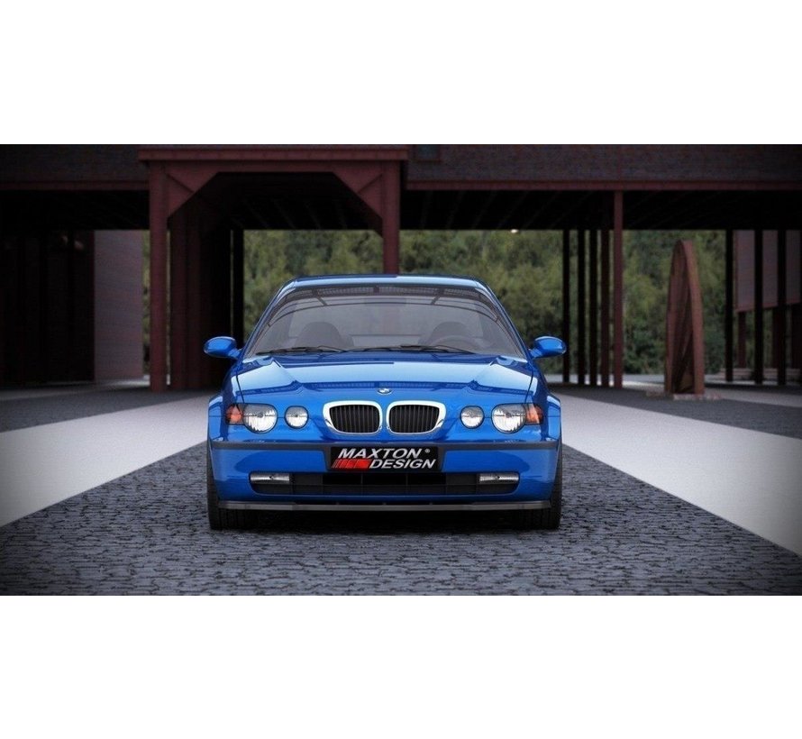Maxton Design FRONT SPLITTER passend voor BMW 3 E46 COMPACT