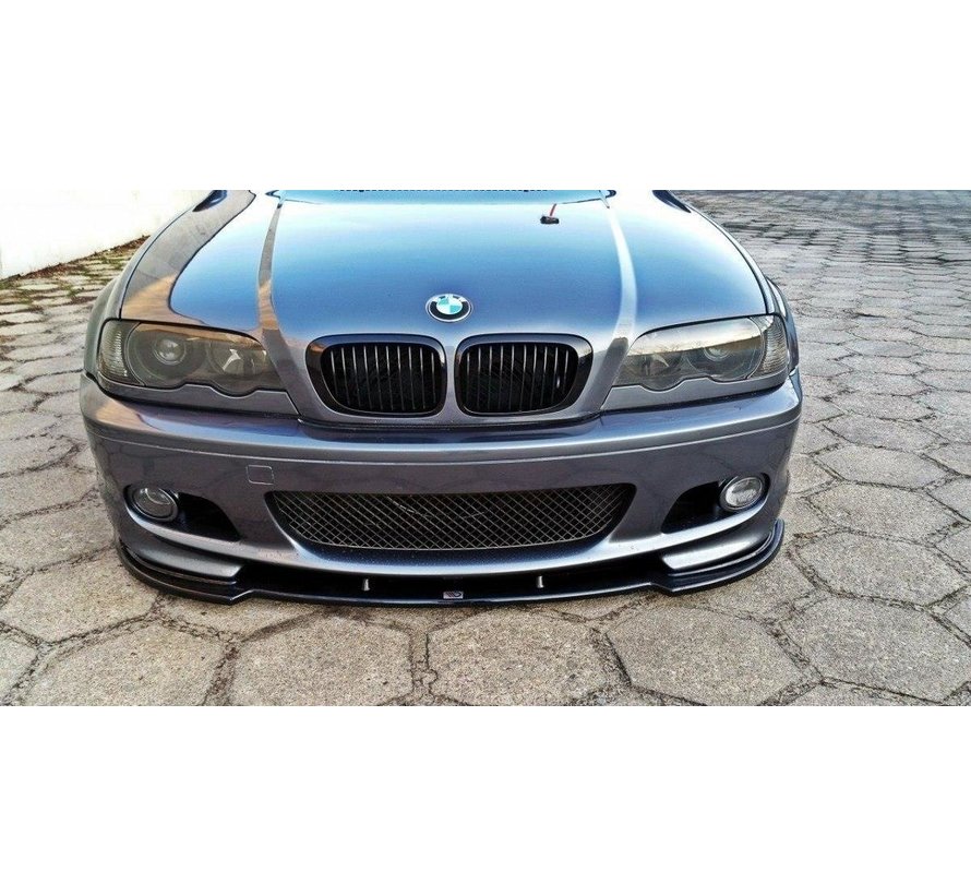 Maxton Design FRONT SPLITTER passend voor BMW 3 E46 MPACK COUPE
