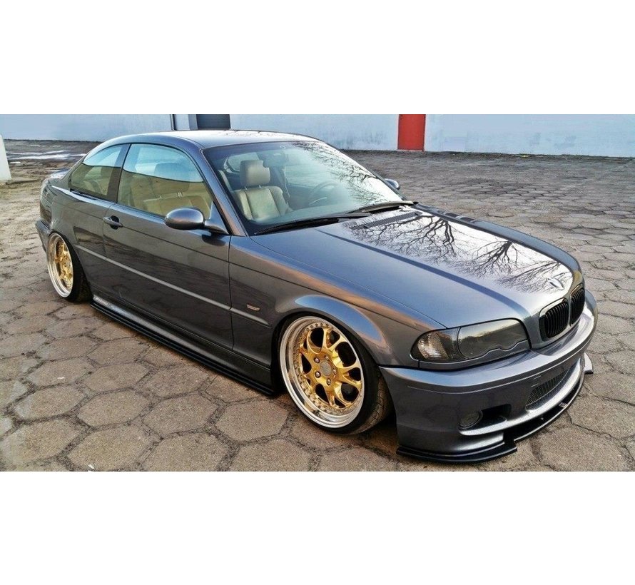 Maxton Design FRONT SPLITTER passend voor BMW 3 E46 MPACK COUPE