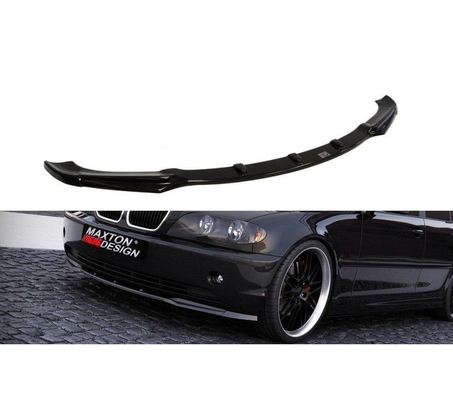 Maxton Design FRONT SPLITTER passend voor BMW 3 E46 SALOON FACELIFT MODEL