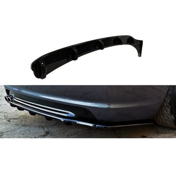 Maxton Design Maxton Design CENTRAL REAR DIFFUSER BMW 3 E46 MPACK COUPE (with vertical bars)