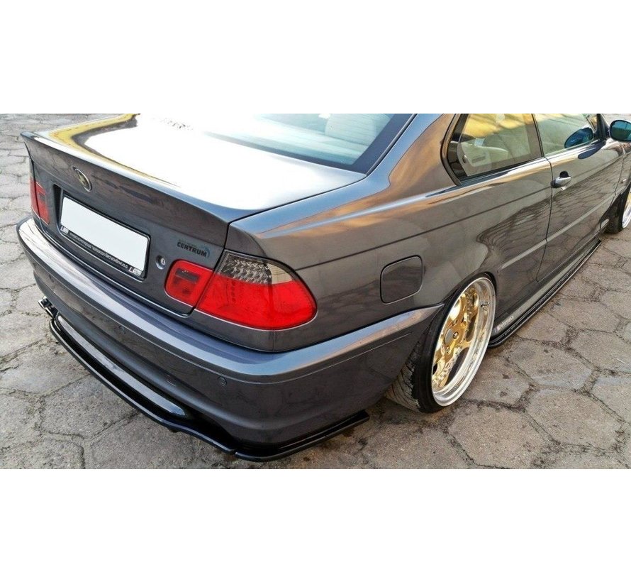 Maxton Design REAR SIDE SPLITTERS BMW 3 E46 MPACK COUPE