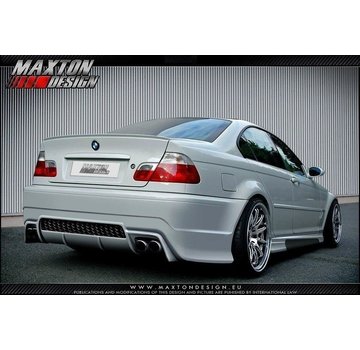 Maxton Design Maxton Design REAR BUMPER BMW 3 E46 - 4 DOOR SALOON < GENERATION V >