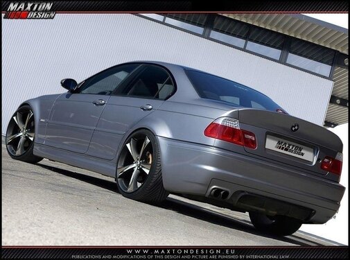 Maxton Design Maxton Design REAR BUMPER BMW 3 E46 - 4 DOOR SALOON < M3 LOOK >