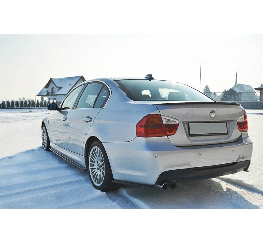 Maxton Design REAR SIDE SPLITTERS BMW 3 E90 MPACK