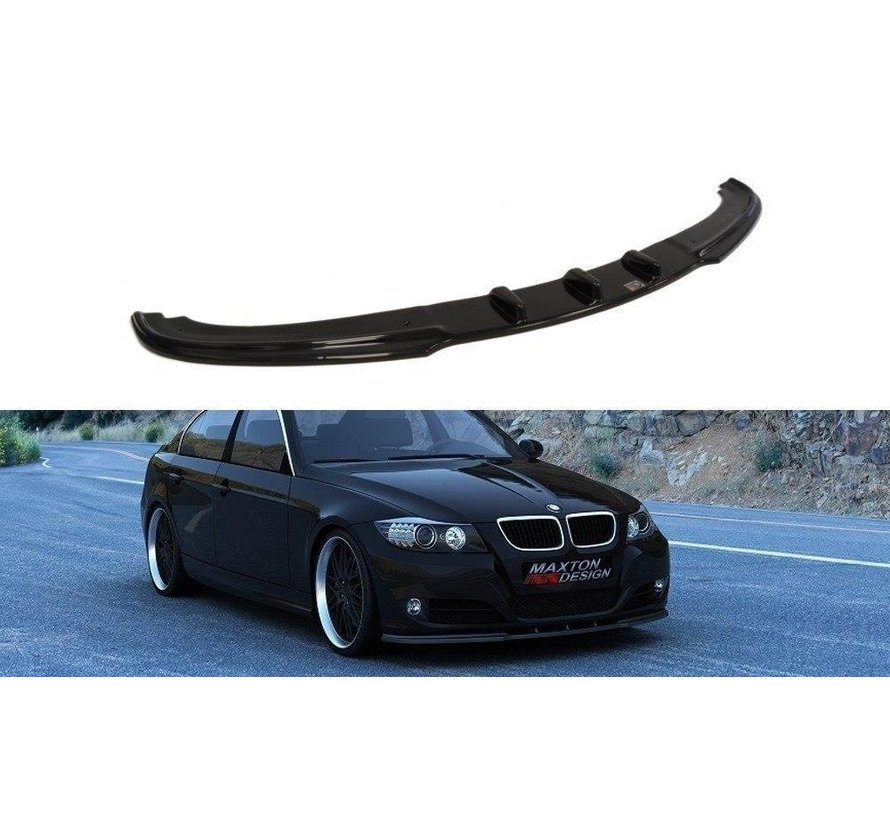 Maxton Design FRONT SPLITTER V.1 passend voor BMW 3 E90 / E91 (FACELIFT MODEL)