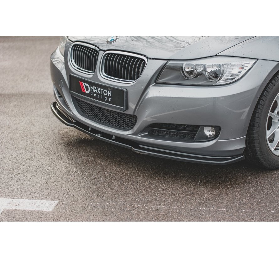 Maxton Design FRONT SPLITTER  V.2 passend voor BMW 3 E90/E91 Facelift