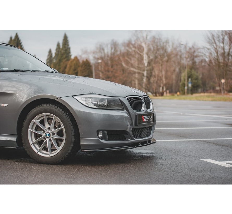Maxton Design FRONT SPLITTER  V.2 passend voor BMW 3 E90/E91 Facelift