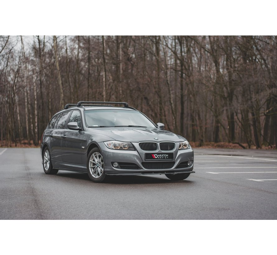 Maxton Design FRONT SPLITTER  V.2 passend voor BMW 3 E90/E91 Facelift