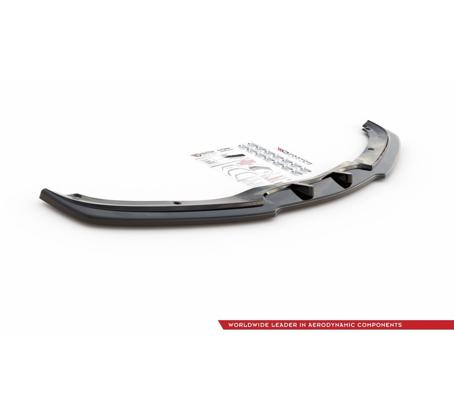 Maxton Design FRONT SPLITTER  V.2 passend voor BMW 3 E90/E91 Facelift