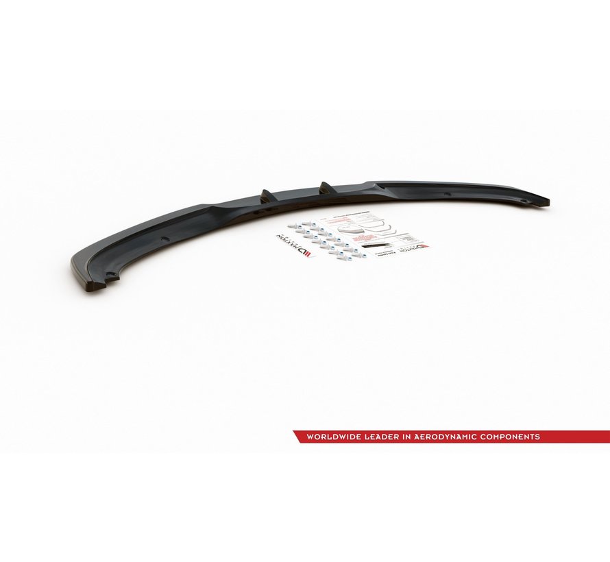 Maxton Design FRONT SPLITTER  V.2 passend voor BMW 3 E90/E91 Facelift