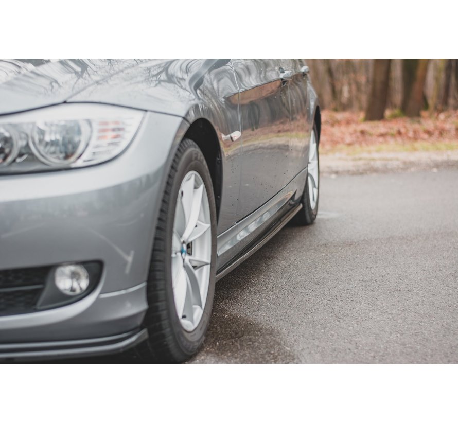 Maxton Design SIDE SKIRTS DIFFUSERS  BMW 3 E90/E91 Facelift