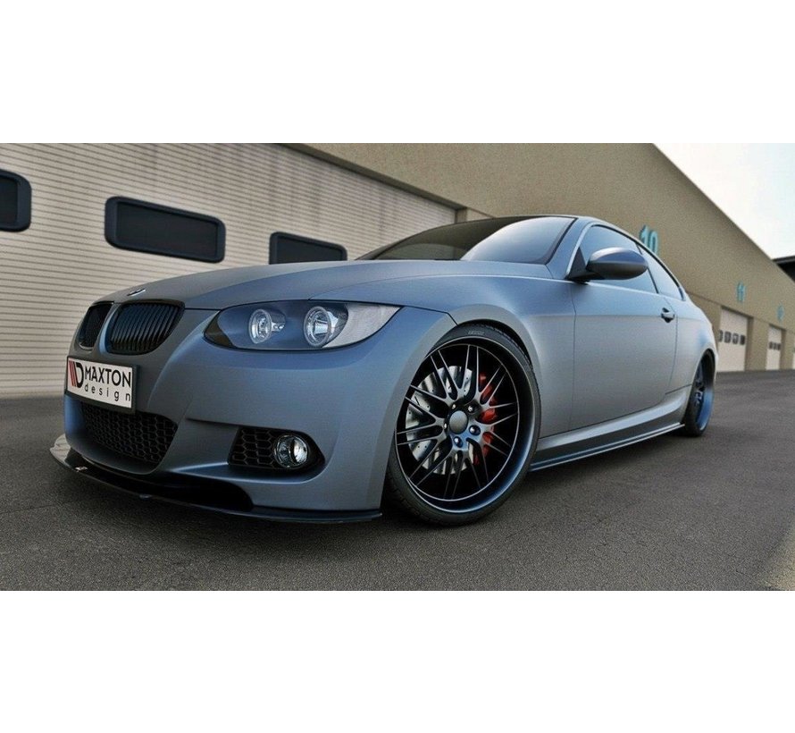 Maxton Design FRONT SPLITTER passend voor BMW 3 E92 MPACK