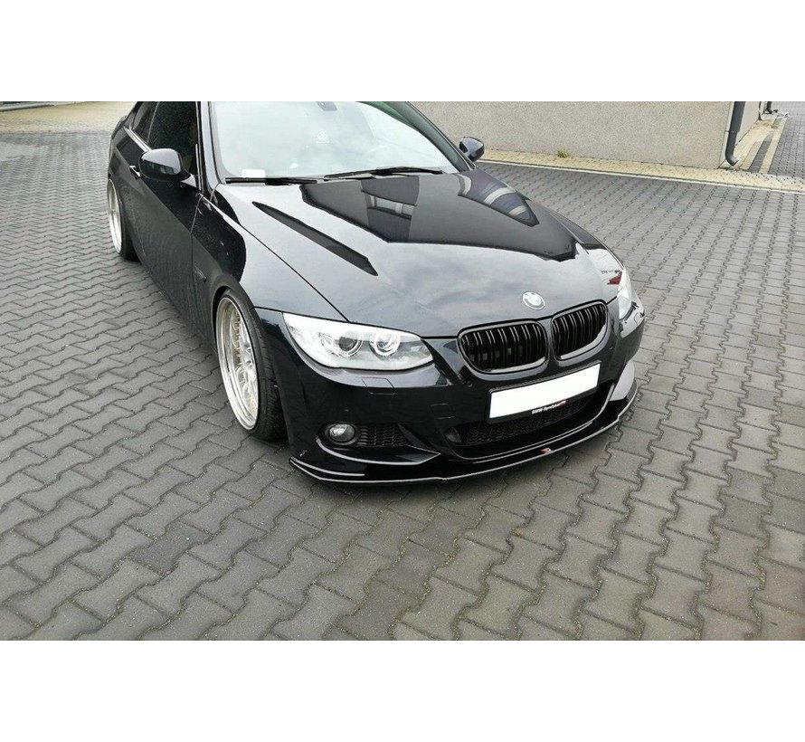 Maxton Design FRONT SPLITTER V.1 passend voor BMW 3 E92 M-PACK FACELIFT